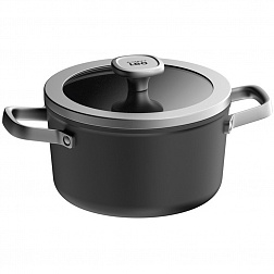 Leo Graphite Кастрюля с антипригарным покрытием 20 см, 3,1 л