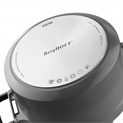 Сотейник с крышкой 28см 4,6 л съемная ручка Gem grey
